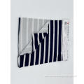 100% polyester stripe knitted microfiber velvet kitambaa